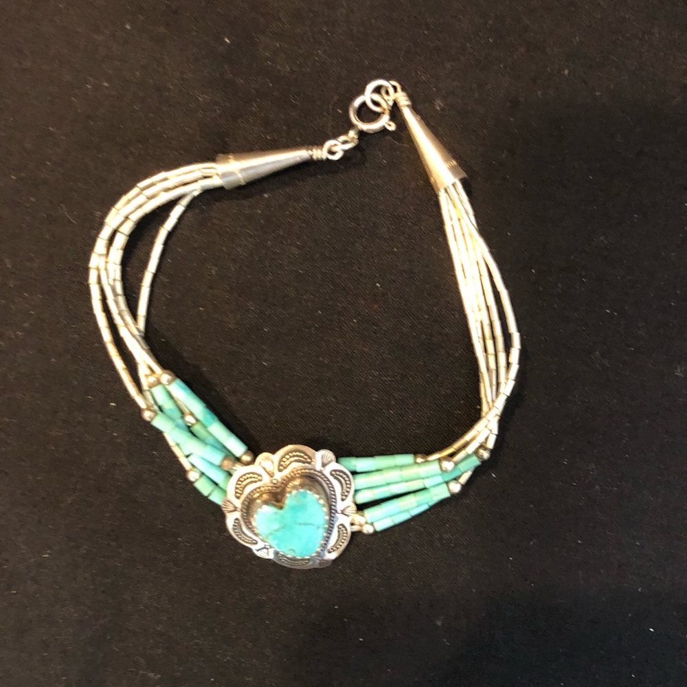 Turquoise color bracelet